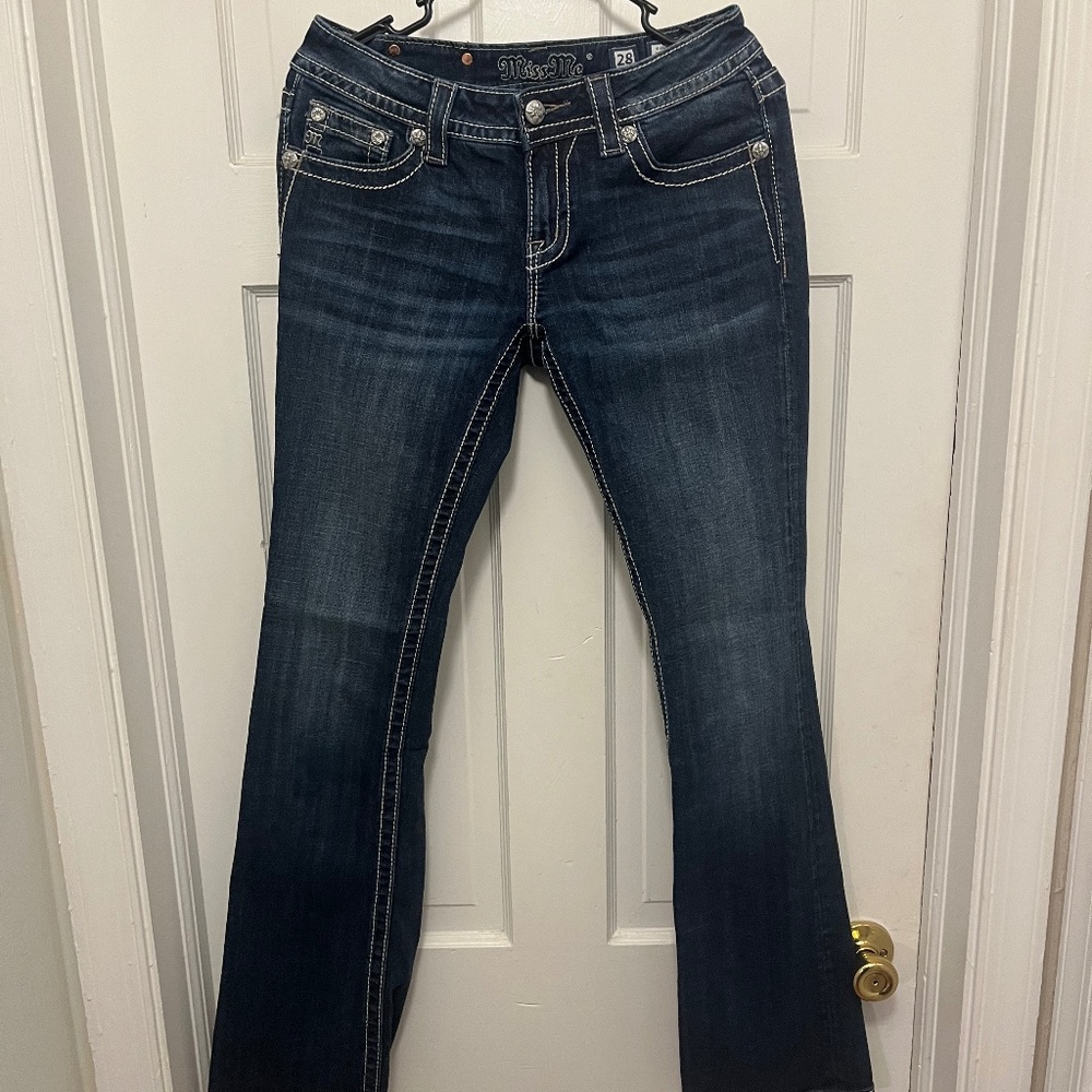 Miss Me Signature Boot Jeans Size 28